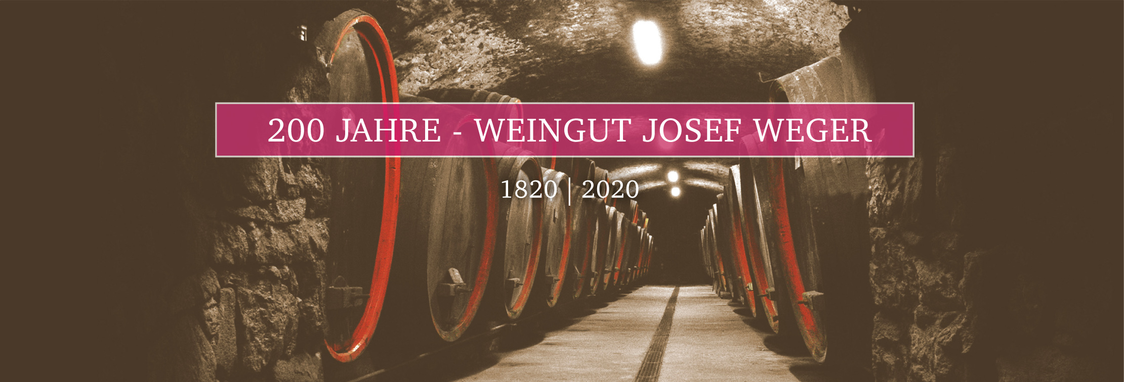 200 Jahre Weingut Josef Weger Girlan Keller